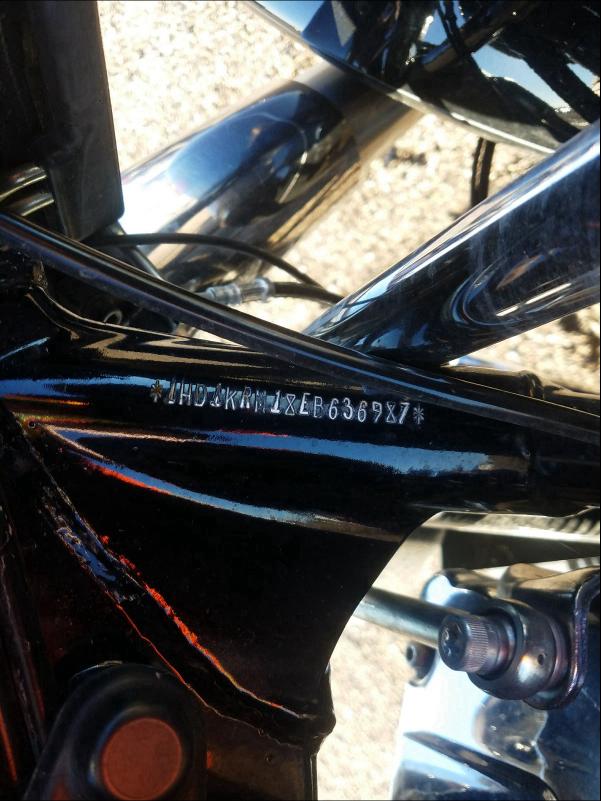 2014 HARLEY-DAVIDSON FLHXS STRE 1HD1KRM18EB636987