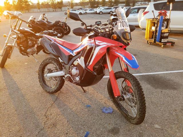 Salvage cars for sale from Copart Rancho Cucamonga, CA: 2022 Honda CRF300 LR