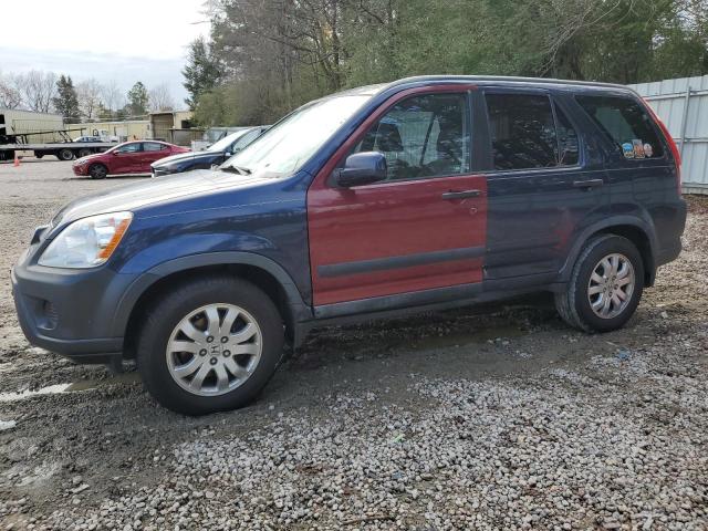 Salvage cars for sale from Copart Knightdale, NC: 2006 Honda CR-V EX