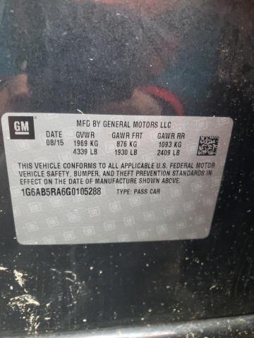 1G6AB5RA6G0105288 Cadillac ATS LUXURY