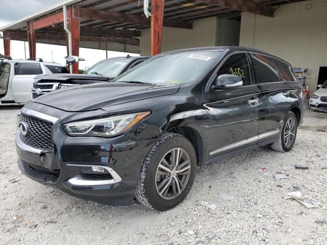 Salvage cars for sale from Copart Homestead, FL: 2019 Infiniti QX60 Luxe