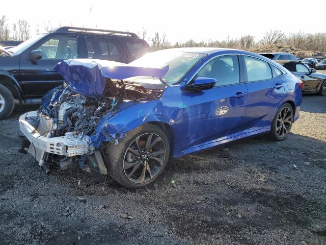 Salvage cars for sale from Copart New Britain, CT: 2020 Honda Civic Sport