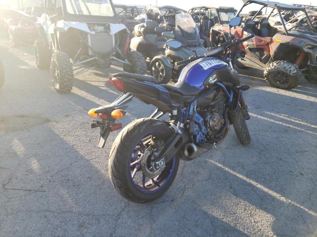 2018 YAMAHA MT07 JYARM27E6JA002433