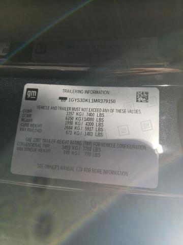 1GYS3DKL1MR379150 Cadillac Escalade Premium Luxury Platinum
