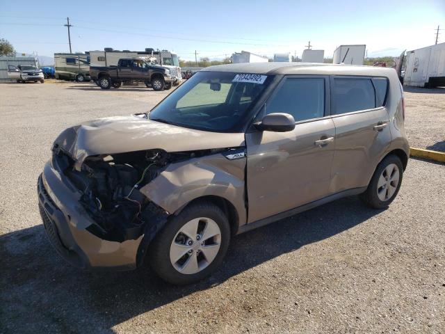 Salvage cars for sale from Copart Tucson, AZ: 2015 KIA Soul