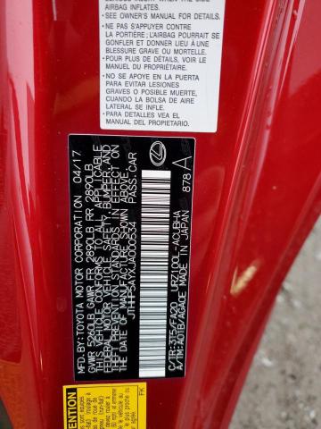 2018 LEXUS LC 500 JTHHP5AYXJA000534