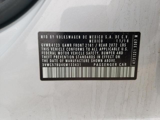 2019 VOLKSWAGEN JETTA S - 3VWC57BU4KM133431