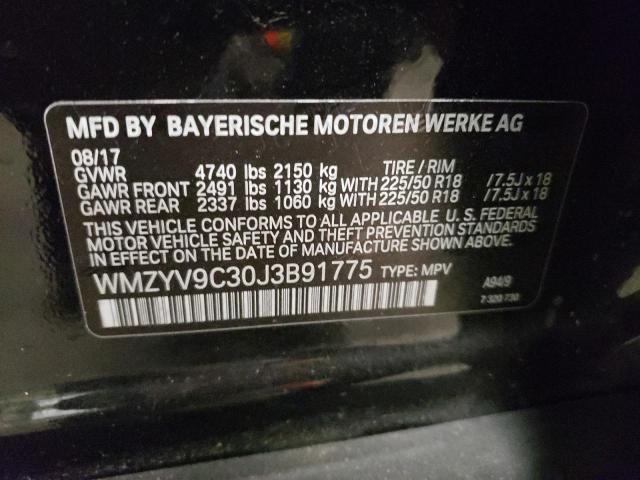 WMZYV9C30J3B91775 Mini Cooper Jcw Countryman All4