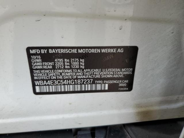 2017 BMW 440I GRAN - WBA4E3C54HG187237