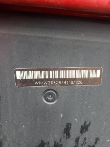 WMWZF3C57BT187928 Mini Cooper