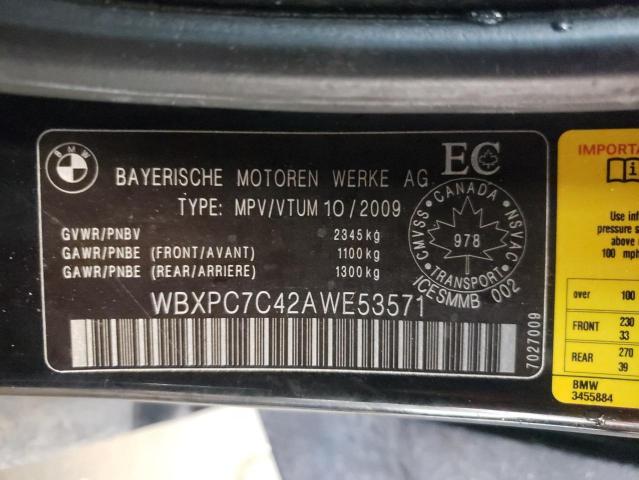 WBXPC7C42AWE53571 BMW X3 Xdrive28i