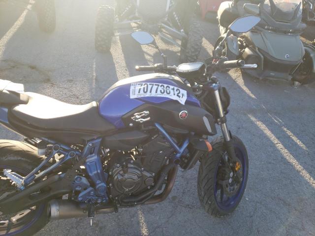 2018 YAMAHA MT07 JYARM27E6JA002433