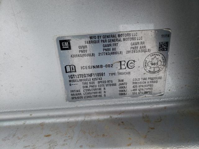 1GT12TEG7HF110591 GMC Sierra K2500 Slt