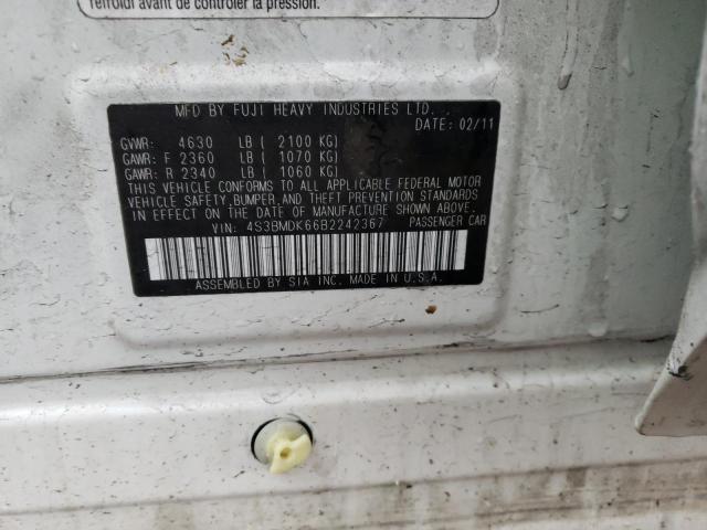 4S3BMDK66B2242367 Subaru Legacy 3.6r Limited