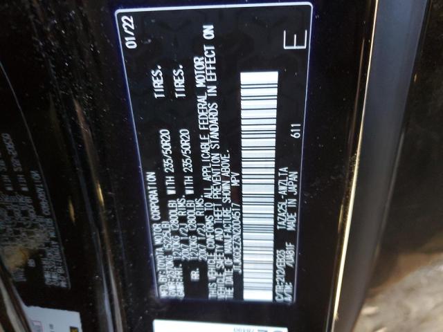 2022 LEXUS NX 350 JTJKGCEZ3N2004517