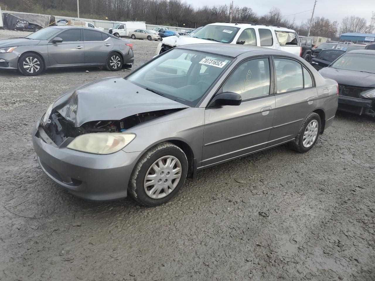 2004 Honda Civic Lx VIN: 2HGES16584H546024 Lot: 75996943