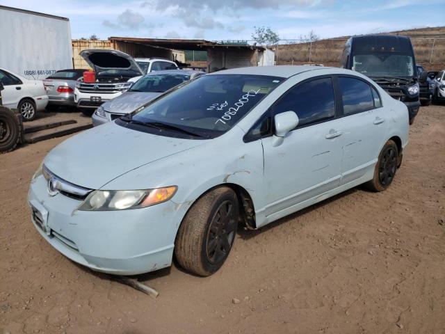 Salvage cars for sale from Copart Kapolei, HI: 2008 Honda Civic LX