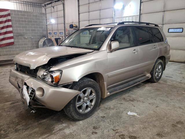 Salvage cars for sale from Copart Columbia, MO: 2005 Toyota Highlander