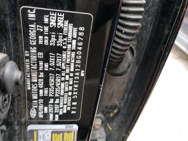 5XYKT3A12BG046788 KIA Sorento Base