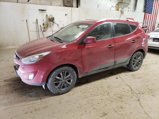 Salvage cars for sale from Copart Casper, WY: 2015 Hyundai Tucson Limited