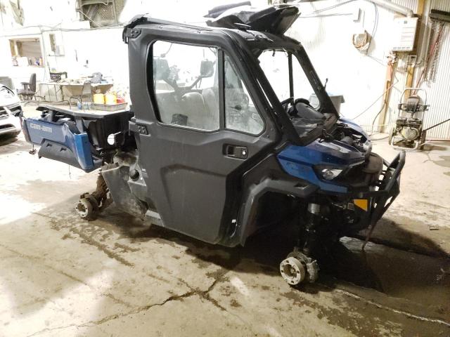 Salvage motorcycles for sale at Casper, WY auction: 2022 Can-Am Defender Limited Cab HD10