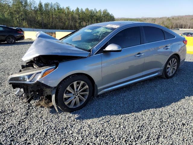 Salvage cars for sale from Copart Concord, NC: 2017 Hyundai Sonata Sport