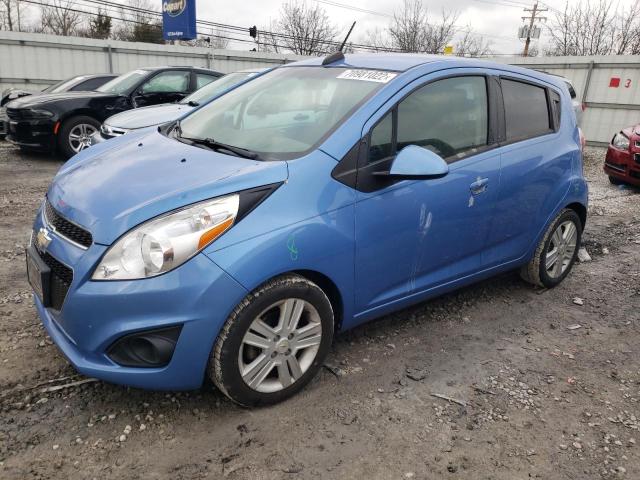 Salvage cars for sale from Copart Walton, KY: 2015 Chevrolet Spark LS