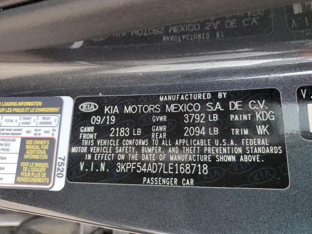 3KPF54AD7LE168718 Kia Forte EX 12