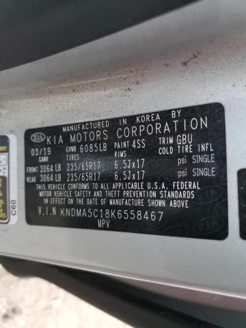 KNDMA5C18K6558467 KIA Sedona L