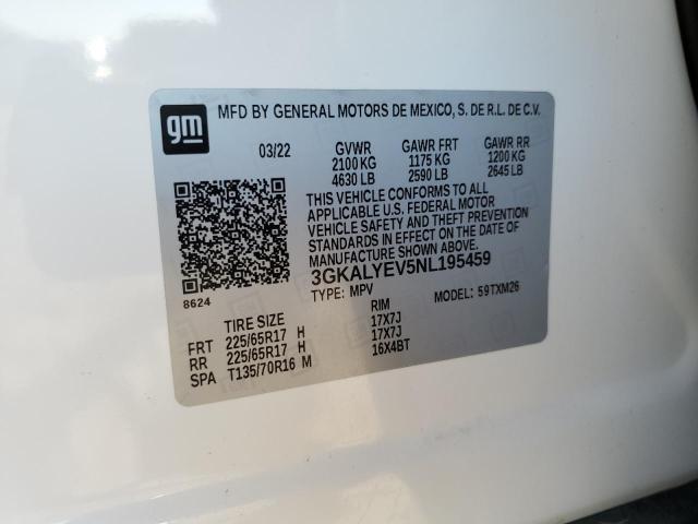 2022 GMC TERRAIN AT 3GKALYEV5NL195459