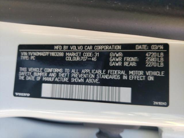 2015 VOLVO S80 PLATIN YV140MAD7F1183288