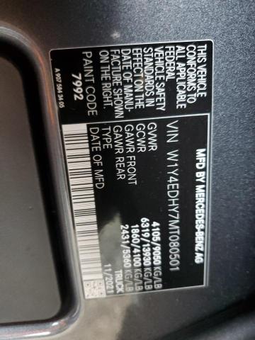 2021 MERCEDES-BENZ SPRINTER 2 - W1Y4EDHY7MT080501