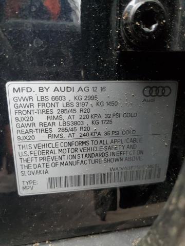 2017 AUDI Q7 PRESTIG - WA1VABF75HD040821