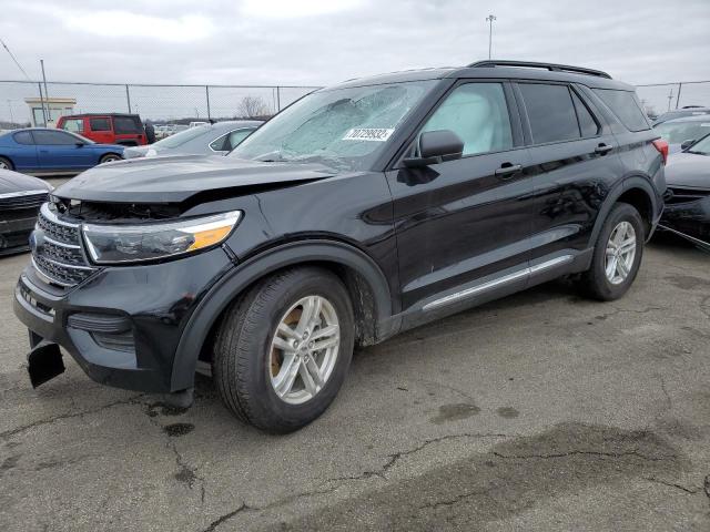 Salvage cars for sale from Copart Moraine, OH: 2022 Ford Explorer X