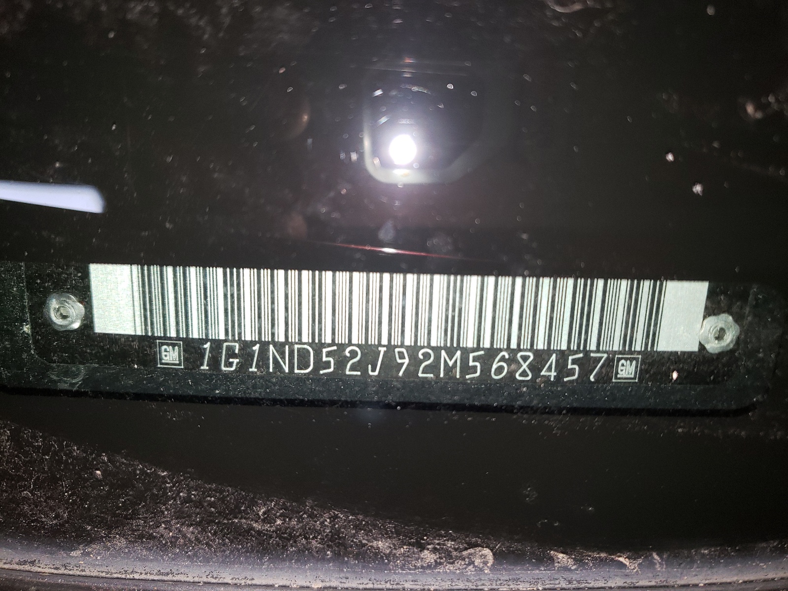 1G1ND52J92M568457 2002 Chevrolet Malibu