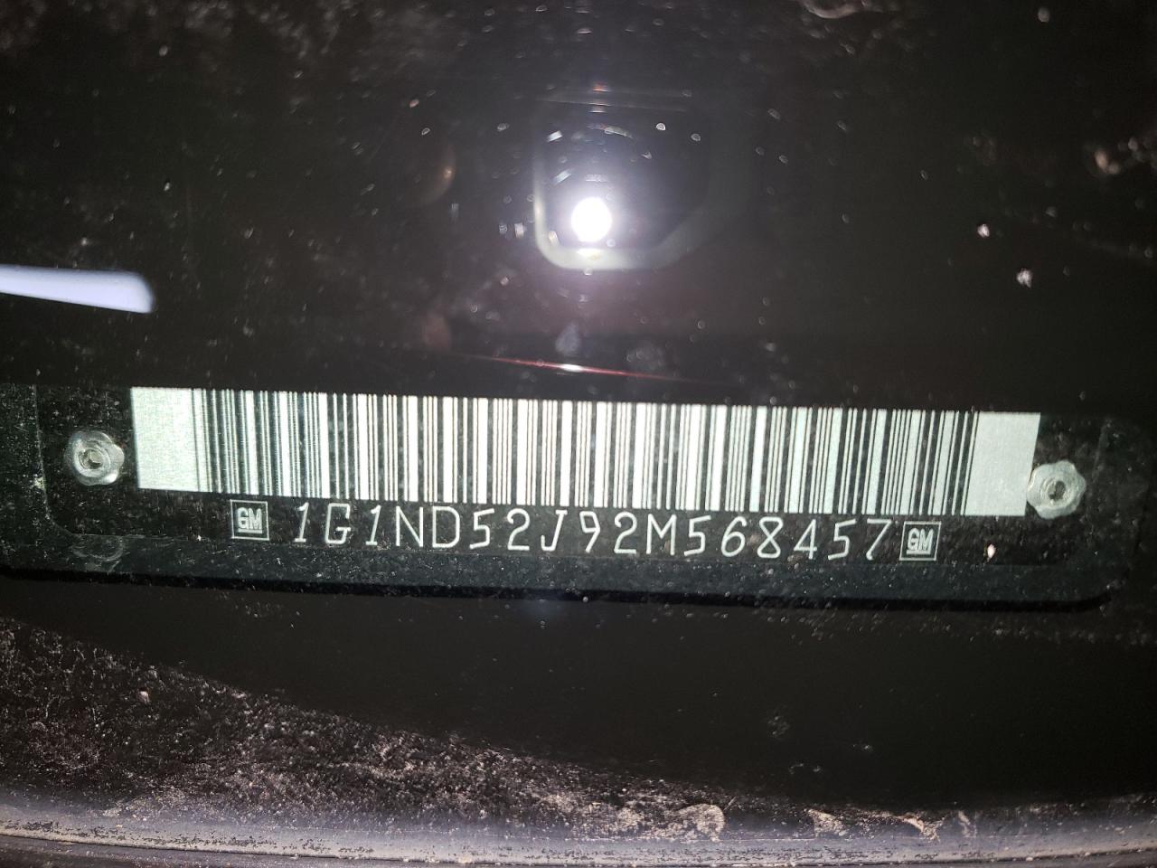 2002 Chevrolet Malibu VIN: 1G1ND52J92M568457 Lot: 71112802