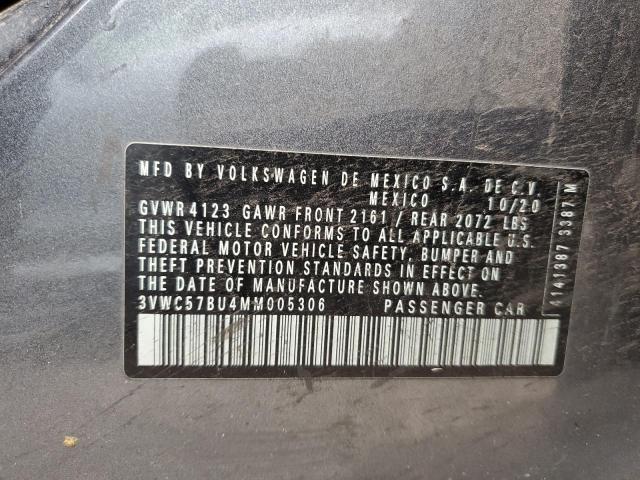 2021 VOLKSWAGEN JETTA S - 3VWC57BU4MM005306