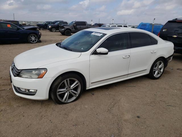 Salvage cars for sale from Copart Amarillo, TX: 2014 Volkswagen Passat SEL
