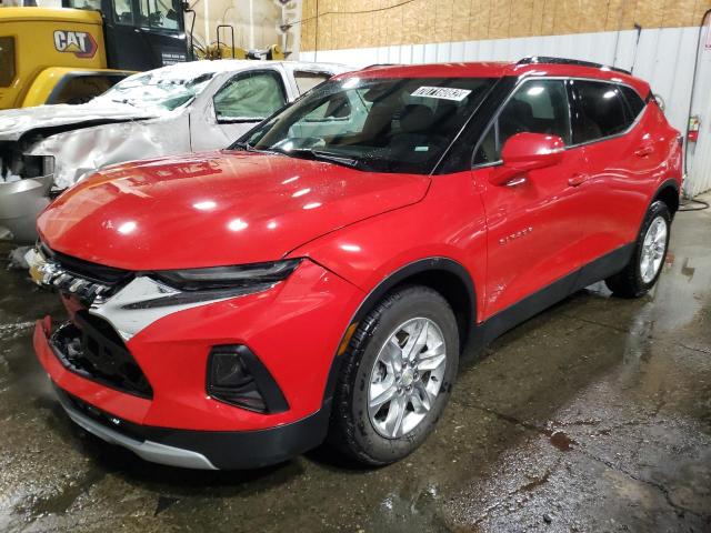Salvage cars for sale from Copart Anchorage, AK: 2021 Chevrolet Blazer 3LT