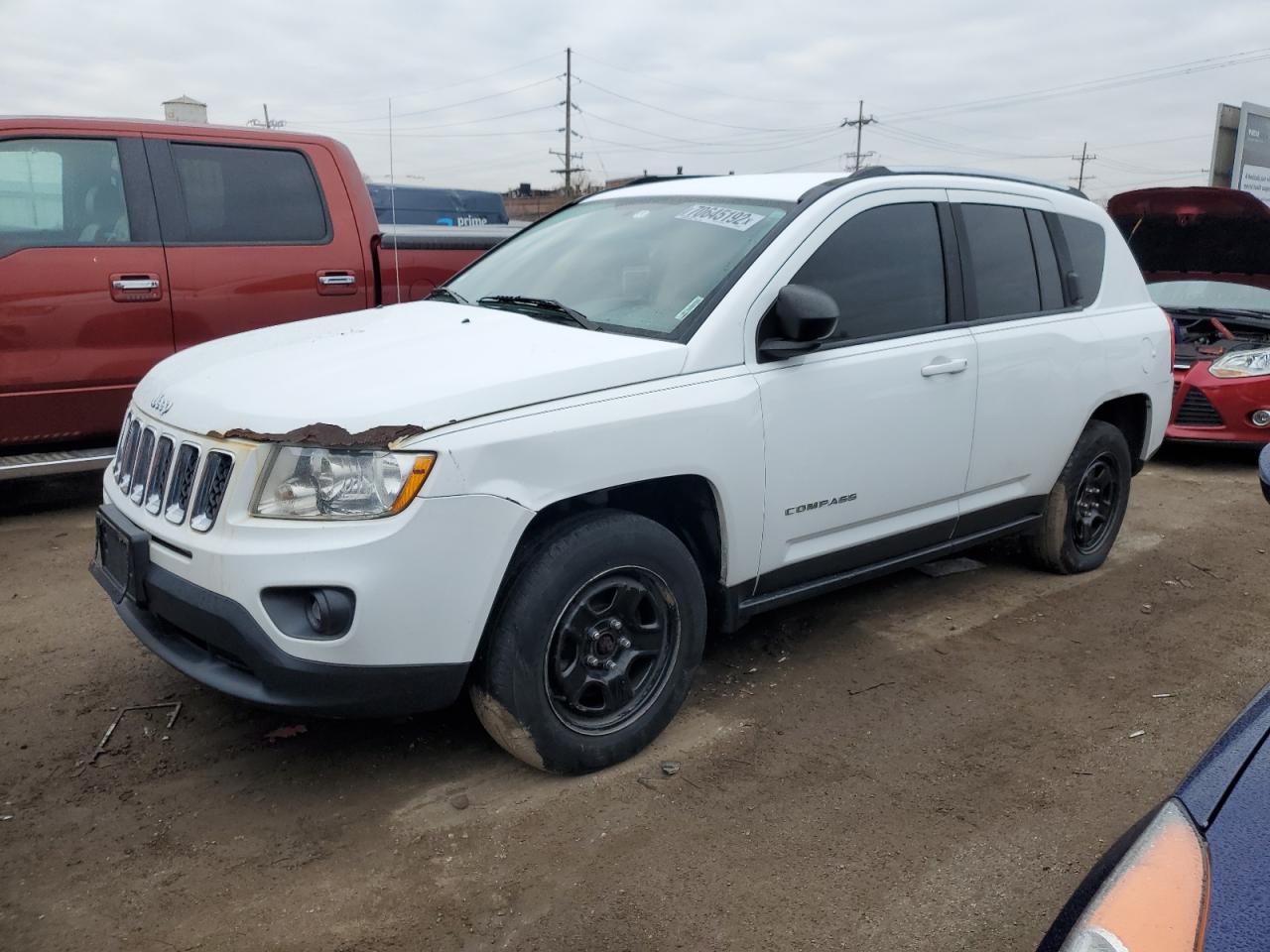 2013 Jeep Compass Sport vin: 1C4NJCBA3DD205157