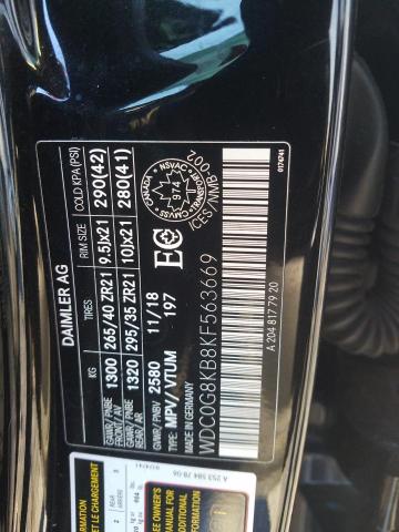 2019 MERCEDES-BENZ GLC 63 S 4 WDC0G8KB8KF563669