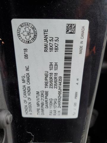2018 HONDA CR-V TOURI - 2HKRW2H95JH144359