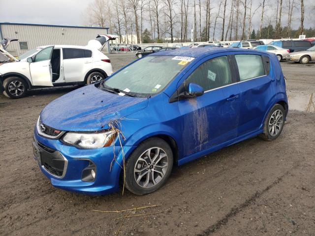 Salvage cars for sale from Copart Arlington, WA: 2019 Chevrolet Sonic LT