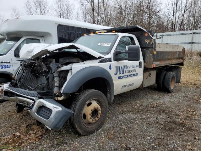 Salvage cars for sale from Copart Davison, MI: 2015 Ford F450 Super Duty
