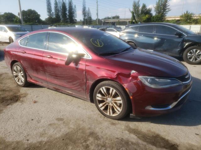 2015 Chrysler 200 Limited VIN: 1C3CCCAB0FN655006 Lot: 49170224