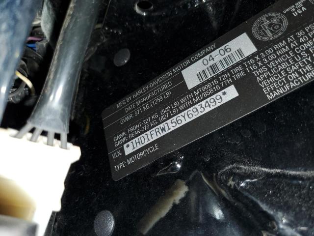2006 HARLEY-DAVIDSON FLHRCI 1HD1FRW156Y693499