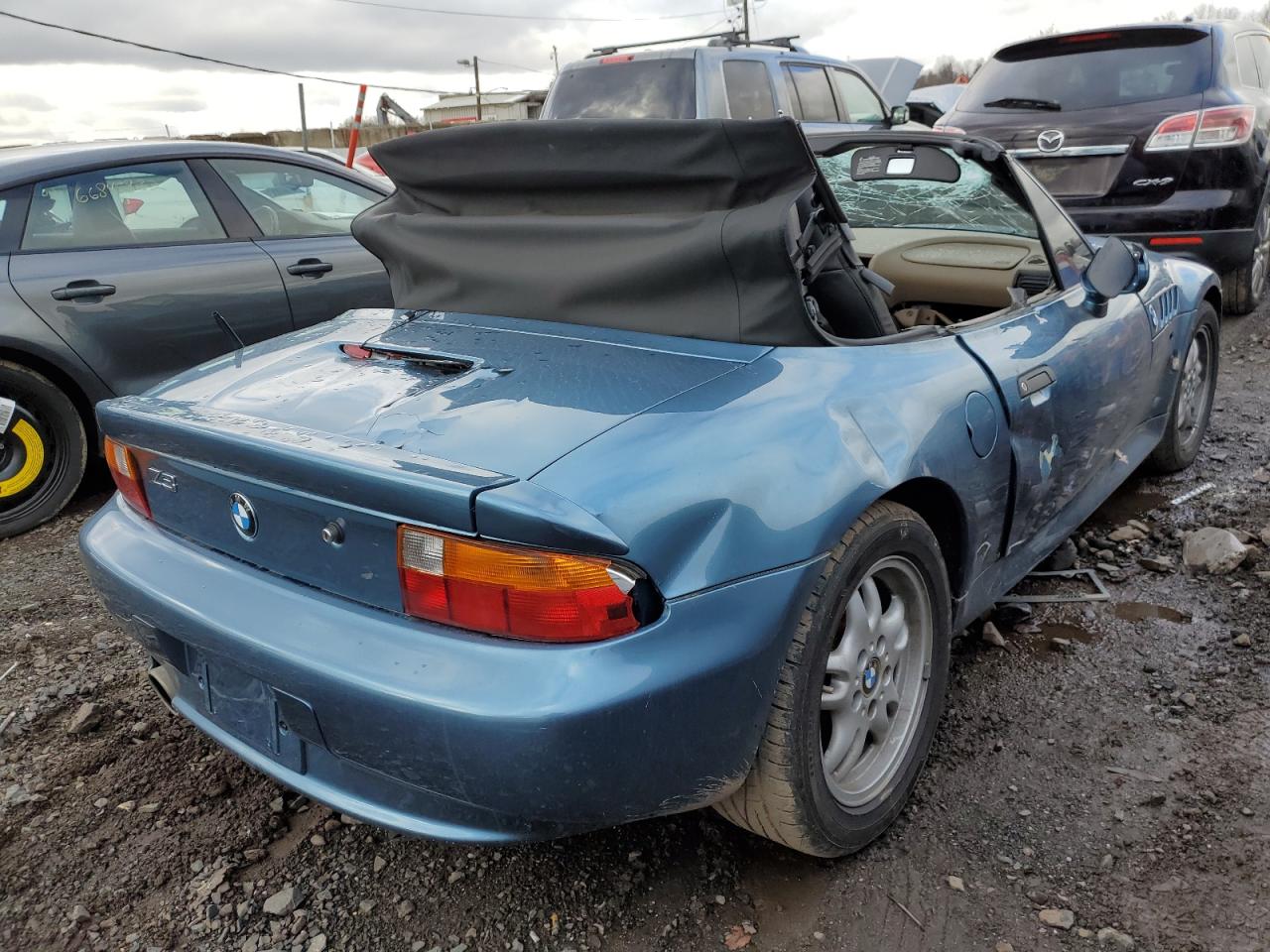 1997 BMW Z3 1.9 VIN: 4USCH732XVLB81851 Lot: 69560962