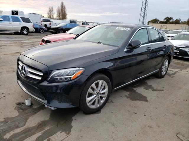 Salvage cars for sale from Copart Hayward, CA: 2019 Mercedes-Benz C 300 4matic