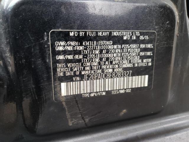 JF2GPADC8F8283327 Subaru XV