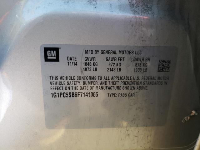 2015 CHEVROLET CRUZE LS A 1G1PC5SB6F7141066